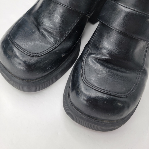 Esprit Asteroid 90's Chunky Platform Loafer Y2k Vintage - Picture 10 of 10